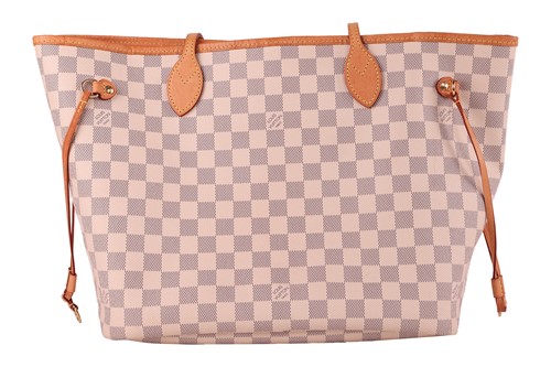 Lot 181 - Louis Vuitton - a Neverfull MM tote bag in...