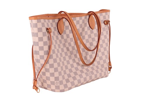 Lot 181 - Louis Vuitton - a Neverfull MM tote bag in...