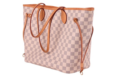 Lot 181 - Louis Vuitton - a Neverfull MM tote bag in...