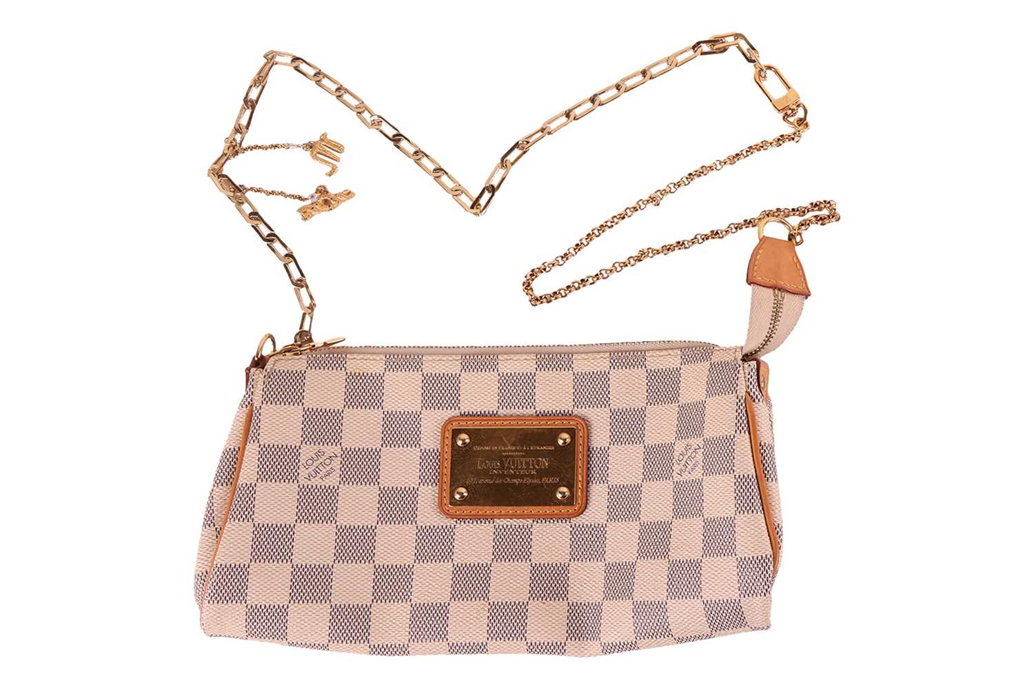 Lot 182 - Louis Vuitton - an Eva clutch bag in Damier...