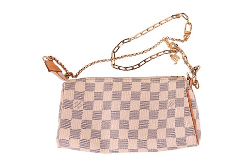 Lot 182 - Louis Vuitton - an Eva clutch bag in Damier...