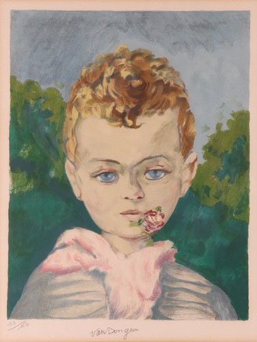 Lot 12 - Kees Van Dongen (Dutch 1877 - 1968) Portrait...