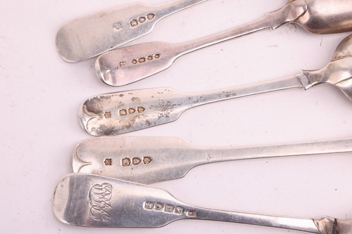 Lot 151 - A group of Fiddle Pattern Flatware, most with...