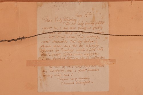 Lot 10 - Edmund Blampied (British 1886-1966) Peeling...