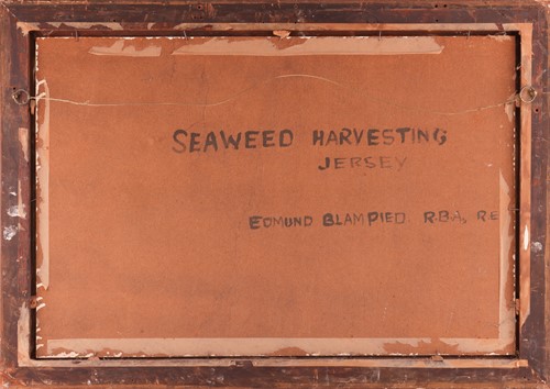 Lot 9 - Edmund Blampied (British 1886-1966) Seaweed...