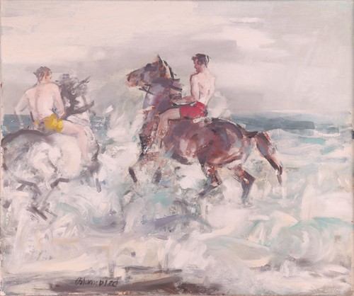 Lot 7 - Edmund Blampied (British 1886-1966) Surf...