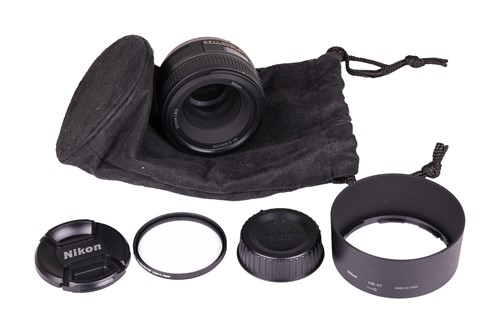Lot 154 - A Nikon AF-S Nikkor Lens, 50mm f/1.8G,...