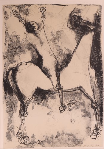 Lot 23 - Marino Marini (Italian 1901-1980) L'Impennata...