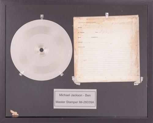 Lot 140 - Michael Jackson: 'Ben', Original Master...