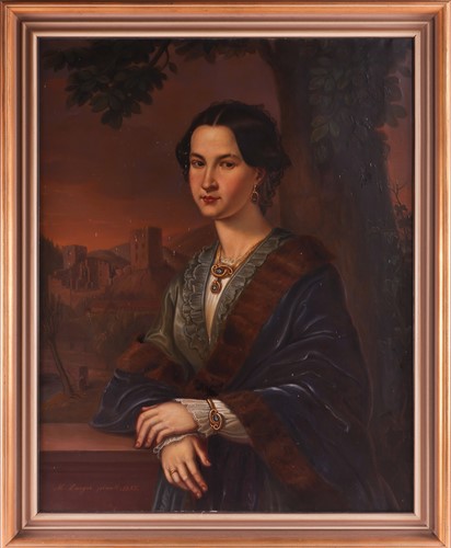 Lot 5 - Matevž Langus (Slovenian 1792-1855), Portrait...