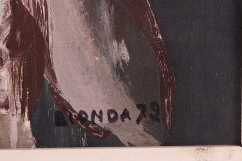 Lot 100 - Mario Bionda (Italian 1913-1985) Notte...