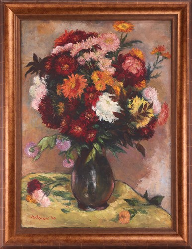 Lot 19 - Nadia Benois (Russian 1896-1975) Still life of...