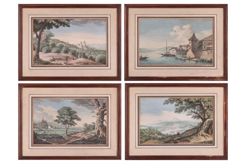 Lot 1 - Attributed to Gaetano Magni (18th Century) Set...