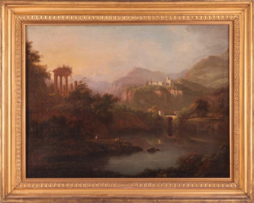 Lot 18 - Circle of Simon Denis (Belgian 1755-1813),...