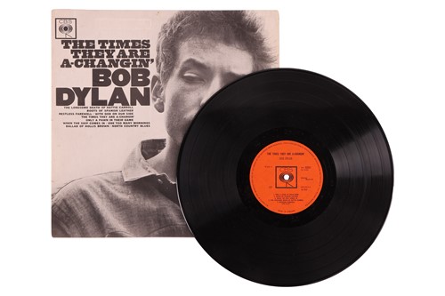 Lot Bob Dylan: ‘The Times They Are A-Changin’,1964,...