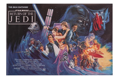 Lot Star Wars: Return of the Jedi (1983), British...