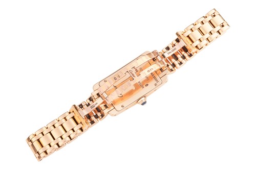 Lot 265 - Cartier Tank Americaine Model: W26015K2...