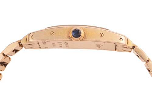 Lot 265 - Cartier Tank Americaine Model: W26015K2...