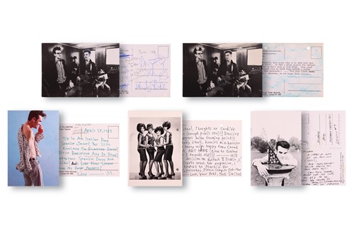 Lot The Smiths: A collection of five postcards,...