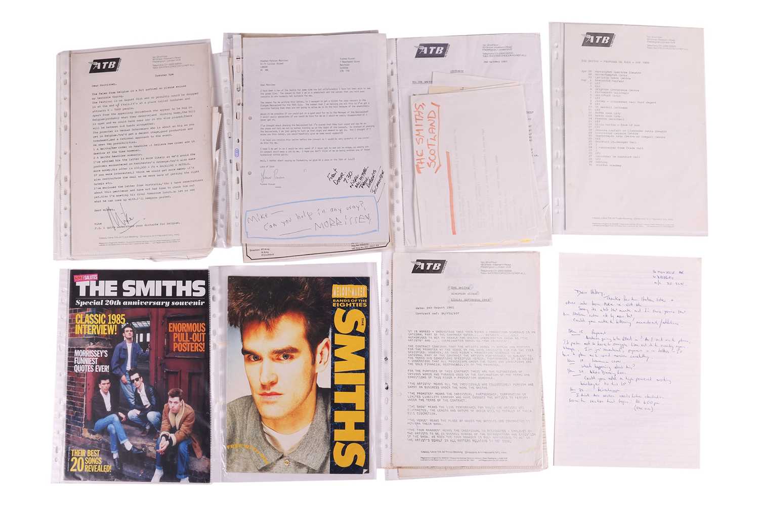 Lot 94 - The Smiths: An interesting collection of...