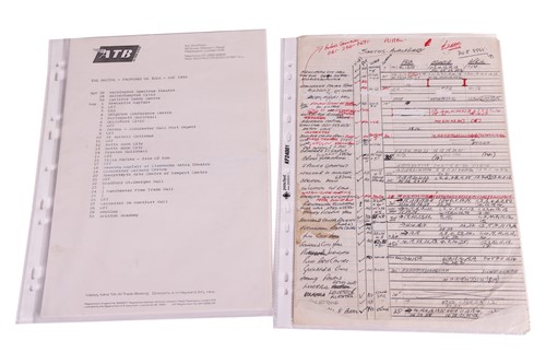 Lot 94 - The Smiths: An interesting collection of...