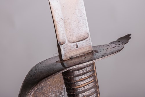 Lot 167 - A Sardinian 1847 model Naval cutlass, by...