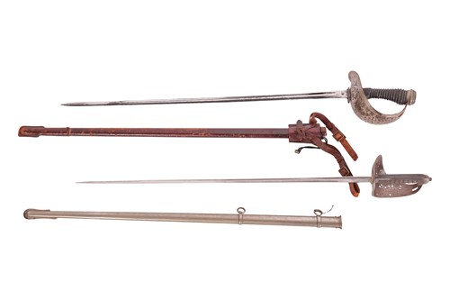 Lot 157 - A Victorian 1897-type officer's sword and...