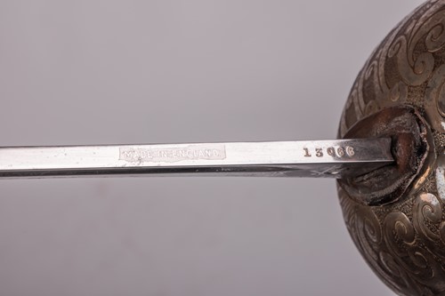 Lot 157 - A Victorian 1897-type officer's sword and...