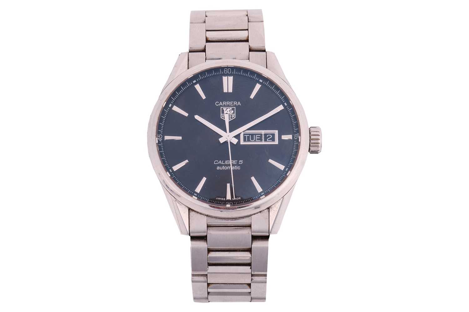 Lot 267 - TAG Heuer Gentleman’s Carrera Model: WAR201A-1...