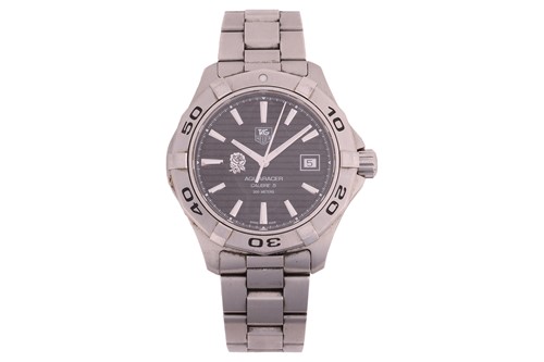 Lot 289 - TAG Heuer Gentleman’s Aquaracer, RFU Limited...