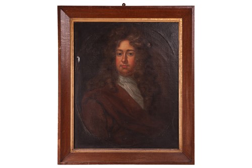 Lot 30 - Follower of Sir Godfrey Kneller Bust-length...