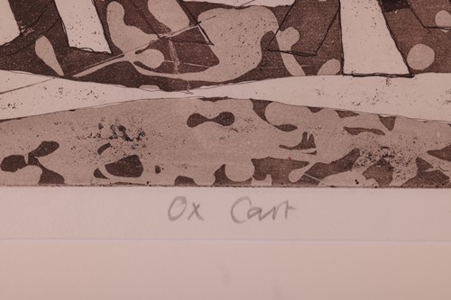 Lot 71 - Julian Trevelyan (British 1910-1988) Ox Cart...