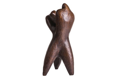 Lot 158 - British School (21st century), Two figures...