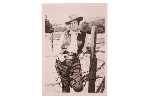 Lot 1 - Autographs: many Westerns related, 20+ signed...