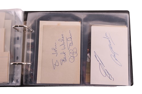 Lot 62 - Autographs: Sports Personalities – includes,...