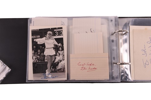 Lot 62 - Autographs: Sports Personalities – includes,...