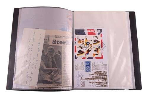 Lot 62 - Autographs: Sports Personalities – includes,...