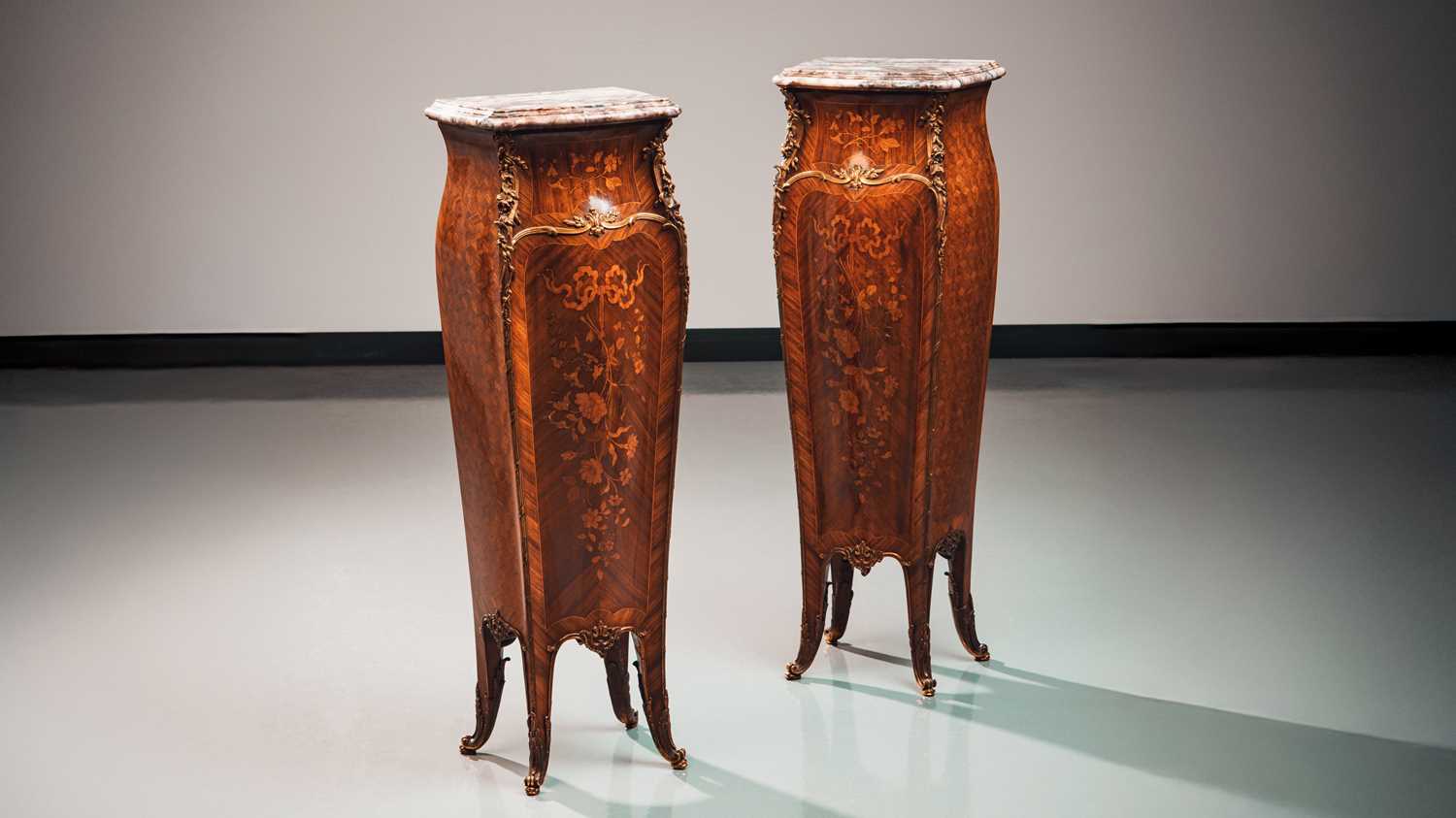 Lot 56 - Attributed to Francois Linke 1855-1946, A pair...