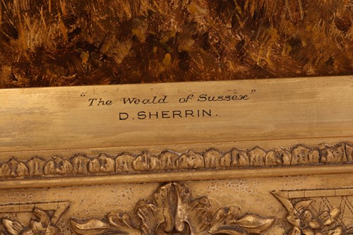Lot 3 - Daniel Sherrin (1868 - 1940) 'The Weald of...