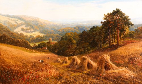Lot 3 - Daniel Sherrin (1868 - 1940) 'The Weald of...