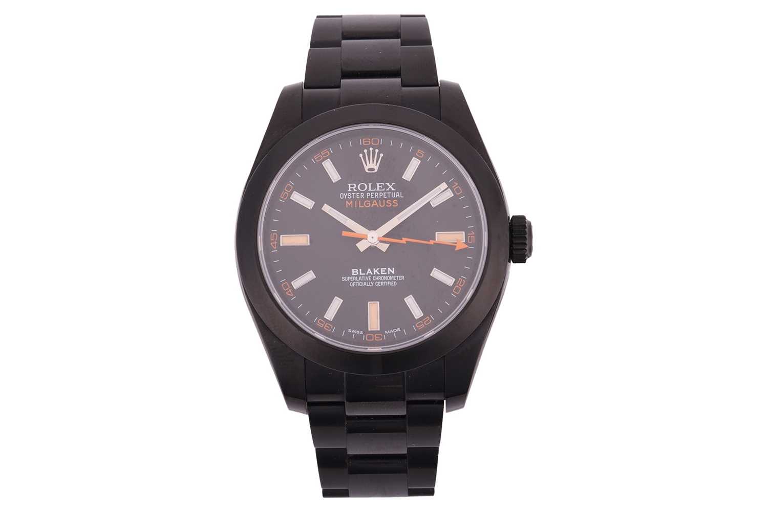 Lot 310 - Rolex Oyster Milgauss Reference: 116400GV –...