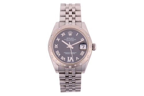 Lot 285 - Rolex Lady’s Oyster Perpetual Datejust 31...