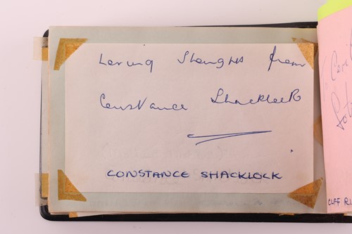 Lot 78 - Autographs: Stage, Screen, Music, and Dance,...