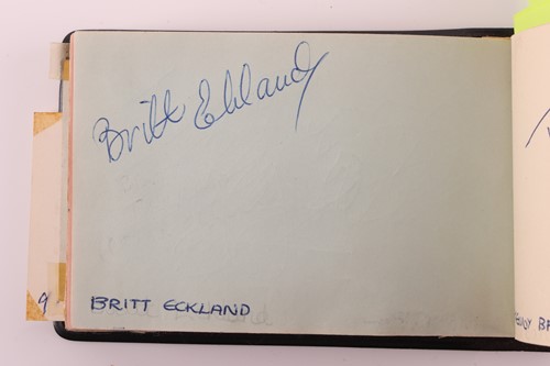Lot 78 - Autographs: Stage, Screen, Music, and Dance,...