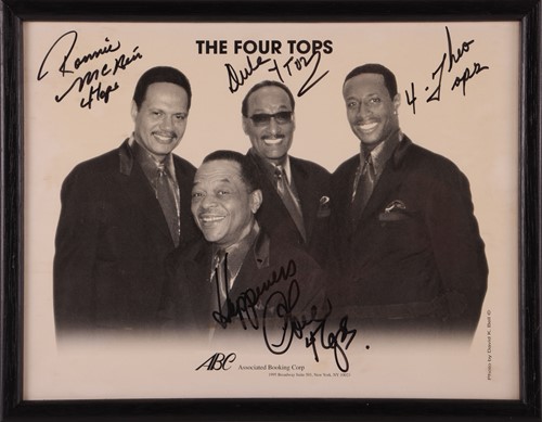 Lot 152 - Autographed music posters: A collection of...