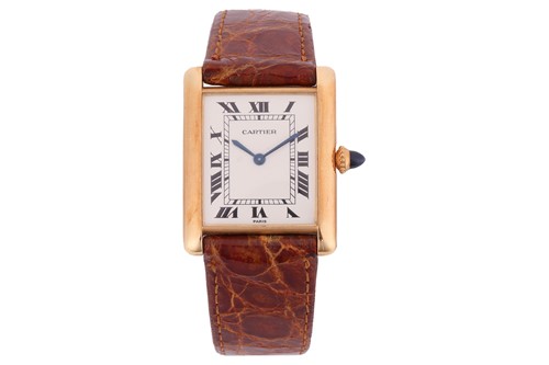 Lot 288 - Cartier Tank Louis Reference: 7436 Serial:...