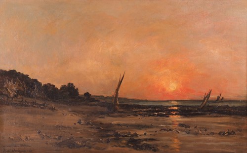 Lot 35 - Karl Pierre Daubigny (French 1846-1886) Le...