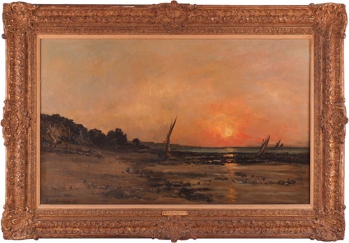 Lot 35 - Karl Pierre Daubigny (French 1846-1886) Le...