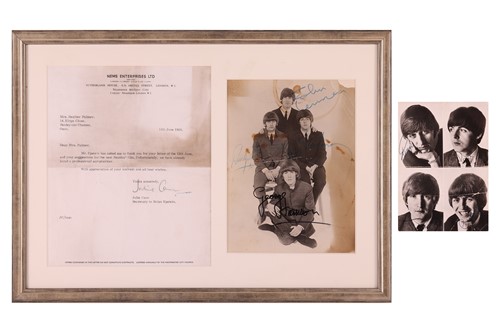 Lot 24 - The Beatles: Brian Epstein secretarial Typed...