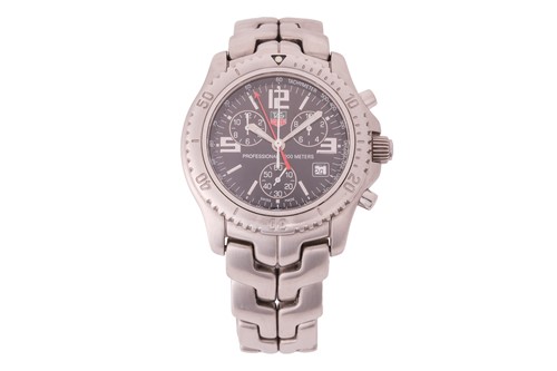 Lot 273 - TAG Heuer Link Chronograph Reference: CT1111...